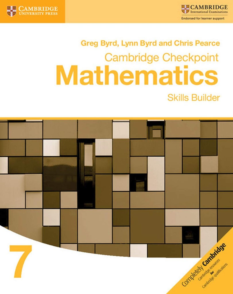 CAMBRIDGE CHECKPOINT MATHEMATICS 7 SKILLS BUILDER WBK