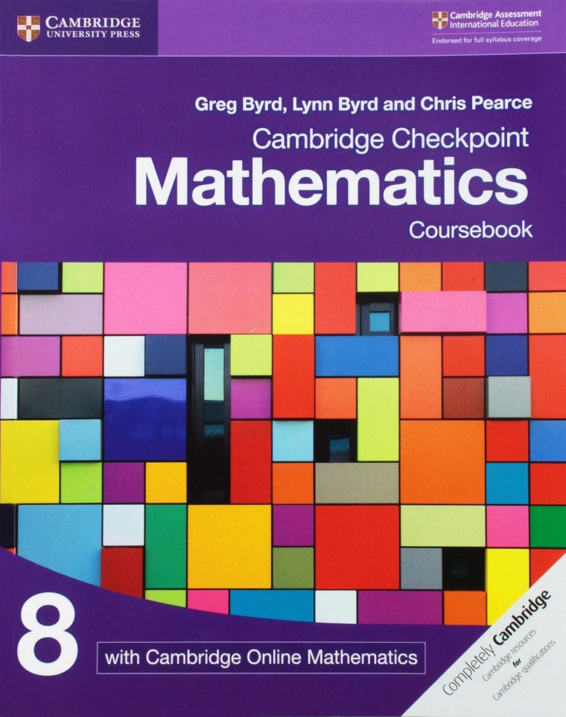 CAMBRIDGE CHECKPOINT MATHEMATICS 8 CBK+CAMBRIDGE ONLINE MATHEMATICS