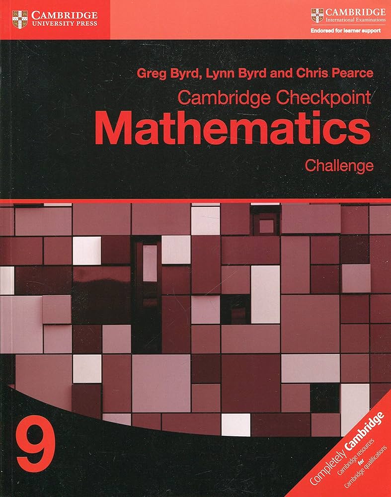 CAMBRIDGE CHECKPOINT MATHEMATICS 9 CHALLENGE WBK