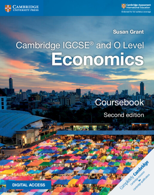 CAMBRIDGE IGCSE & O LEVEL ECONOMICS CAMBRIDGE CBK+DIGITAL ACCESS (2 YEARS) (2ND ED)
