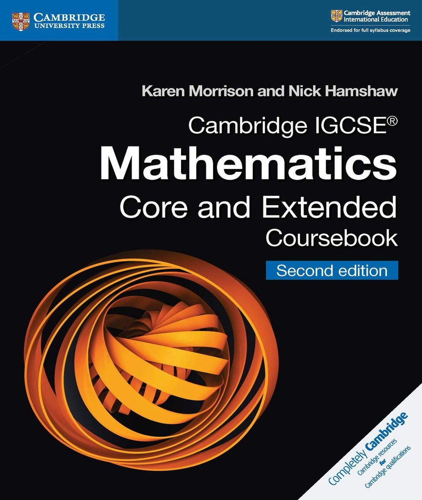 CAMBRIDGE IGCSE MATHEMATICS CORE & EXTENDED CBK (2ND ED)