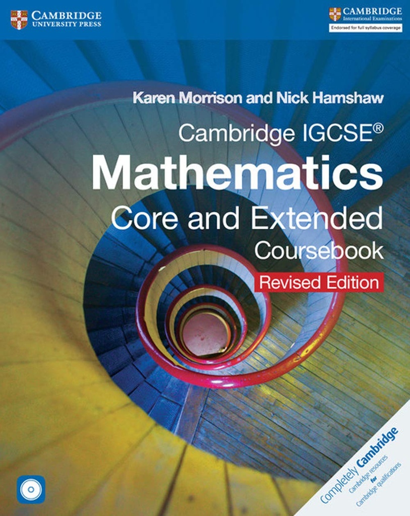 CAMBRIDGE IGCSE MATHEMATICS CORE & EXTENDED CBK+CD-ROM (REVISED ED)