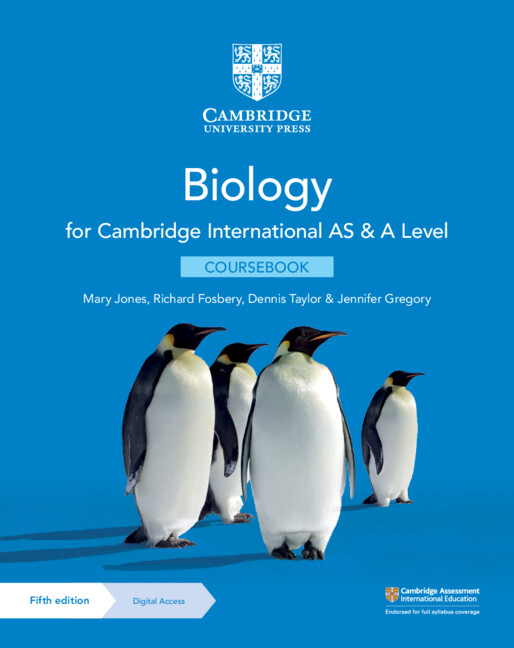 CAMBRIDGE INTERNATIONAL AS & A LEVEL BIOLOGY CBK WITH DIGITAL ACCESS (2 YEARS)