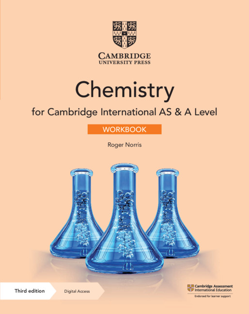 CAMBRIDGE INTERNATIONAL AS & A LEVEL CHEMISTRY WBK+DIGITAL ACCESS (2 YEARS) (3RD ED)