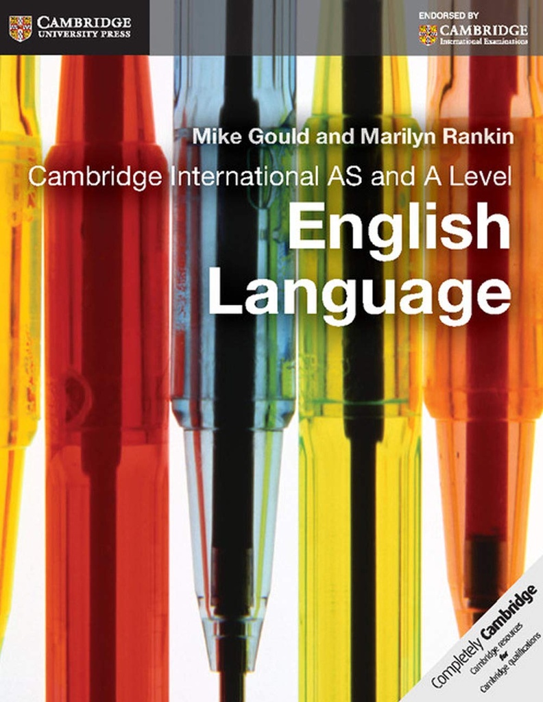 CAMBRIDGE INTERNATIONAL AS & A LEVEL ENGLISH LANGUAGE CBK