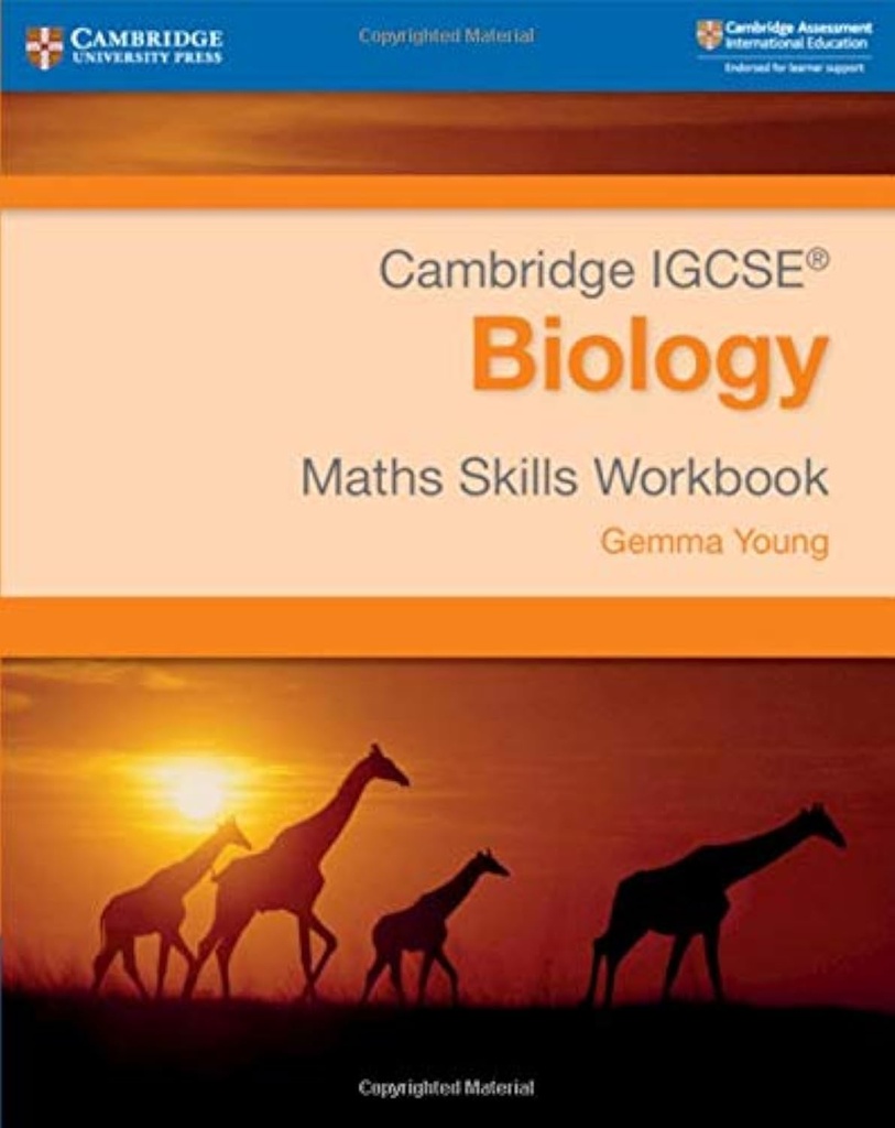 CAMBRIDGE INTERNATIONAL IGCSE (R) BIOLOGY MATHS SKILLS WBK