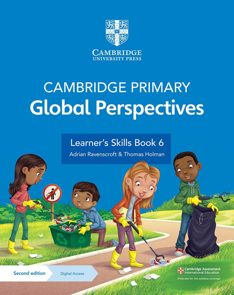 CAMBRIDGE PRIMARY GLOBAL PERSPECTIVES 6 LEARNER'S SKILLS BOOK + DIGITAL ACCESS (1 YEAR) (2ND ED)