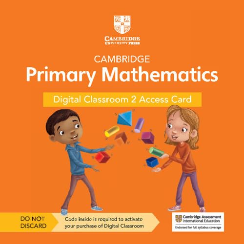 CAMBRIDGE PRIMARY MATHEMATICS 2 DIGITAL CLASSROOM ACCESS CARD (1 YEAR SITE LICENCE) (2ND ED)