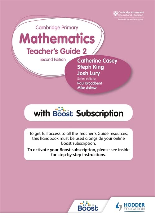 CAMBRIDGE PRIMARY MATHEMATICS 2 TEACHER'S GUIDE+BOOST SUBSCRIPTION (2ND ED)