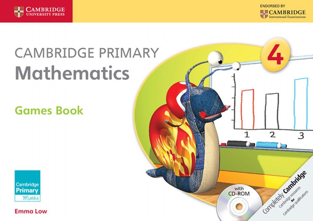 CAMBRIDGE PRIMARY MATHEMATICS 4 GAMES BOOK+CD-ROM