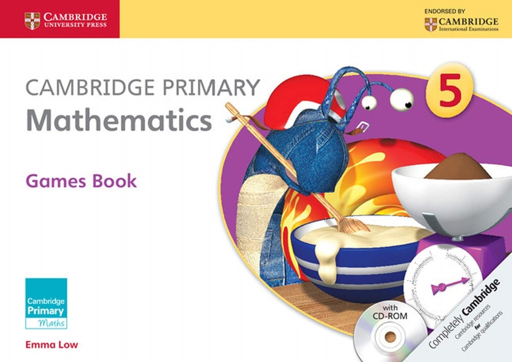 CAMBRIDGE PRIMARY MATHEMATICS 5 GAMES BOOK+CD-ROM