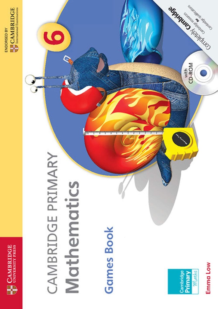 CAMBRIDGE PRIMARY MATHEMATICS 6 GAMES BOOK+CD-ROM