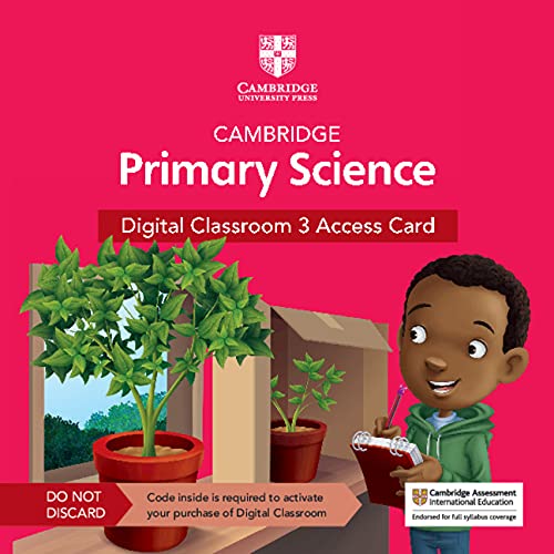 CAMBRIDGE PRIMARY SCIENCE 3 DIGITAL CLASSROOM ACCESS CARD (1 YEAR SITE LICENCE) (2ND ED)