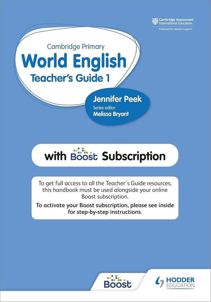 CAMBRIDGE PRIMARY WORLD ENGLISH 1 TEACHER'S GUIDE+BOOST SUBSCRIPTION