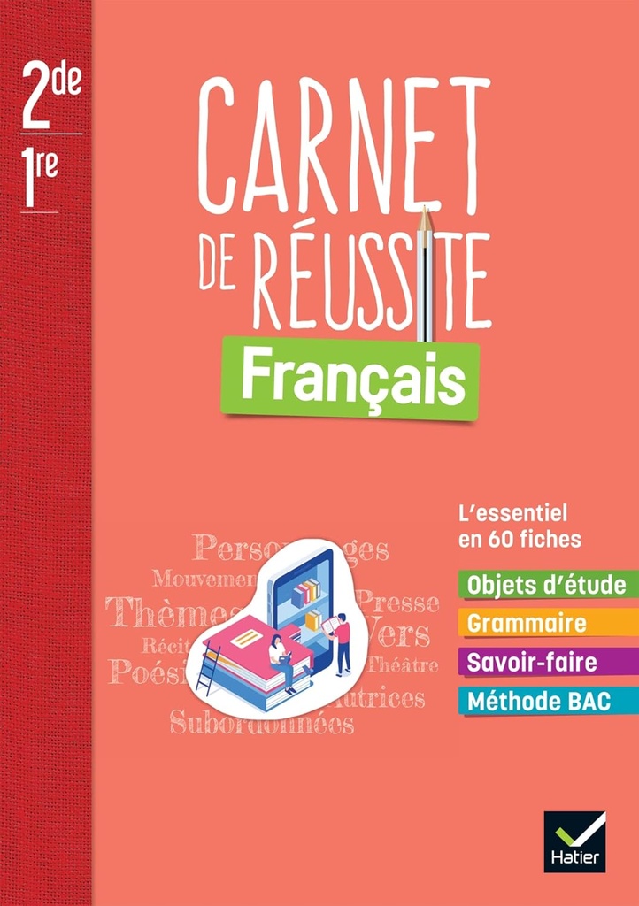 CARNET DE REUSSITE FRANÇAIS 2NDE/1ÈRE (ED 2022)