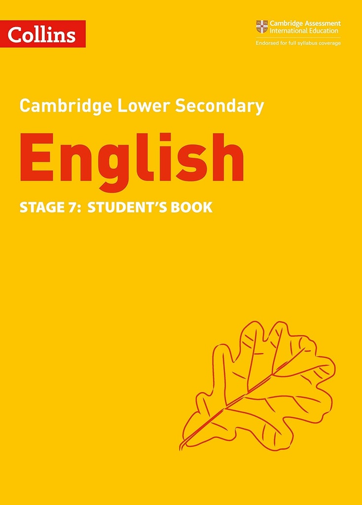 COLLINS CAMBRIDGE LOWER SECONDARY ENGLISH STAGE 7 SBK (2ND ED)