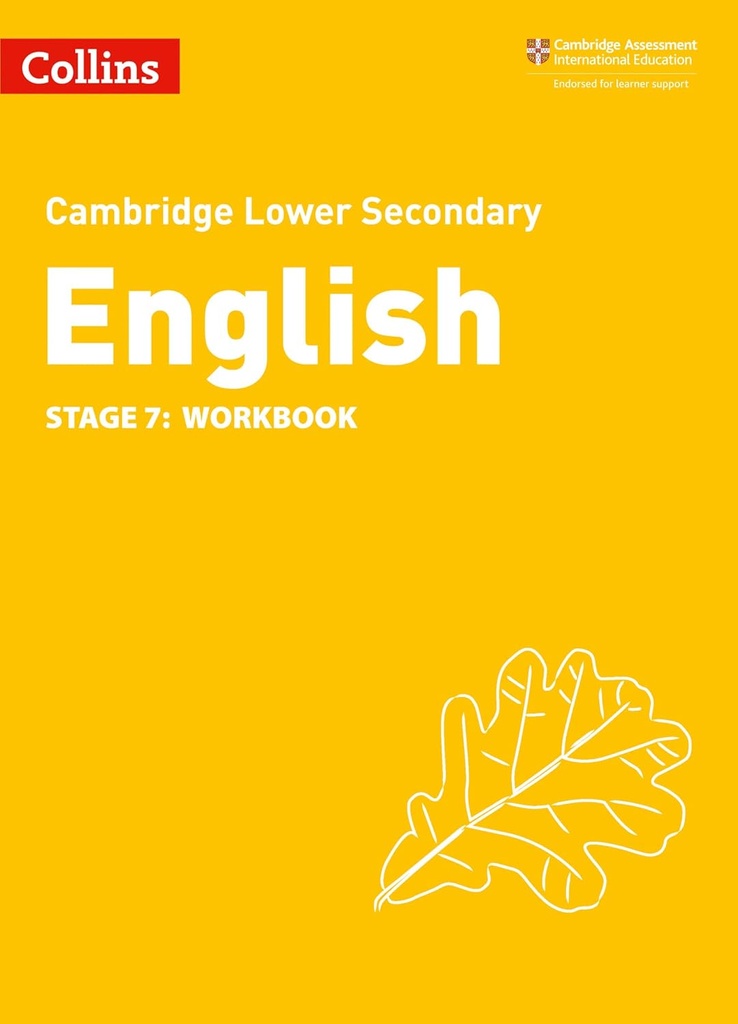 COLLINS CAMBRIDGE LOWER SECONDARY ENGLISH STAGE 7 WBK (2ND ED)