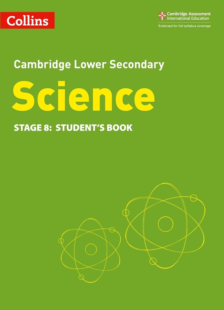 COLLINS CAMBRIDGE LOWER SECONDARY SCIENCE 8 SBK (2ND ED)