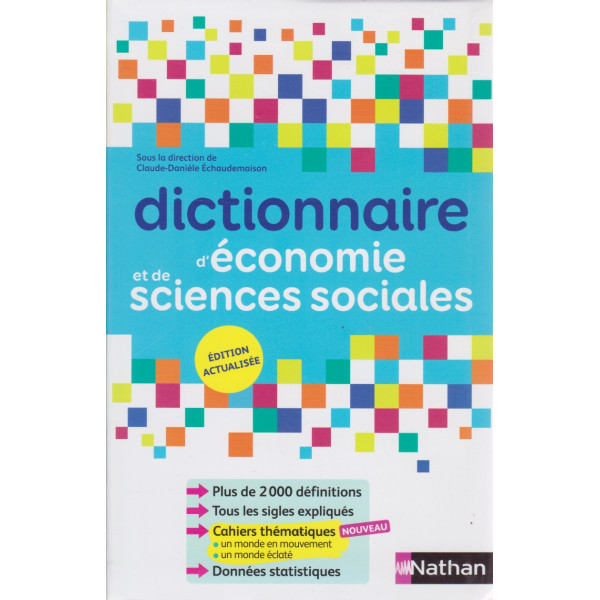 DICTIONNAIRE D'ECONOMIE & DE SCIENCES SOCIALES (N.E)