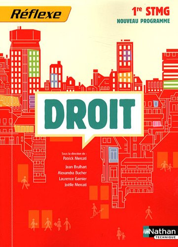 DROIT 1RE STMG I-MANUEL (ED 2016)