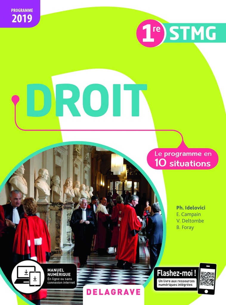 DROIT 1RE STMG LE PROGRAMME EN 10 SITUATIONS