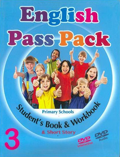 ENGLISH PASS 3 SBK+WBK & SHORT STORY+ DVD