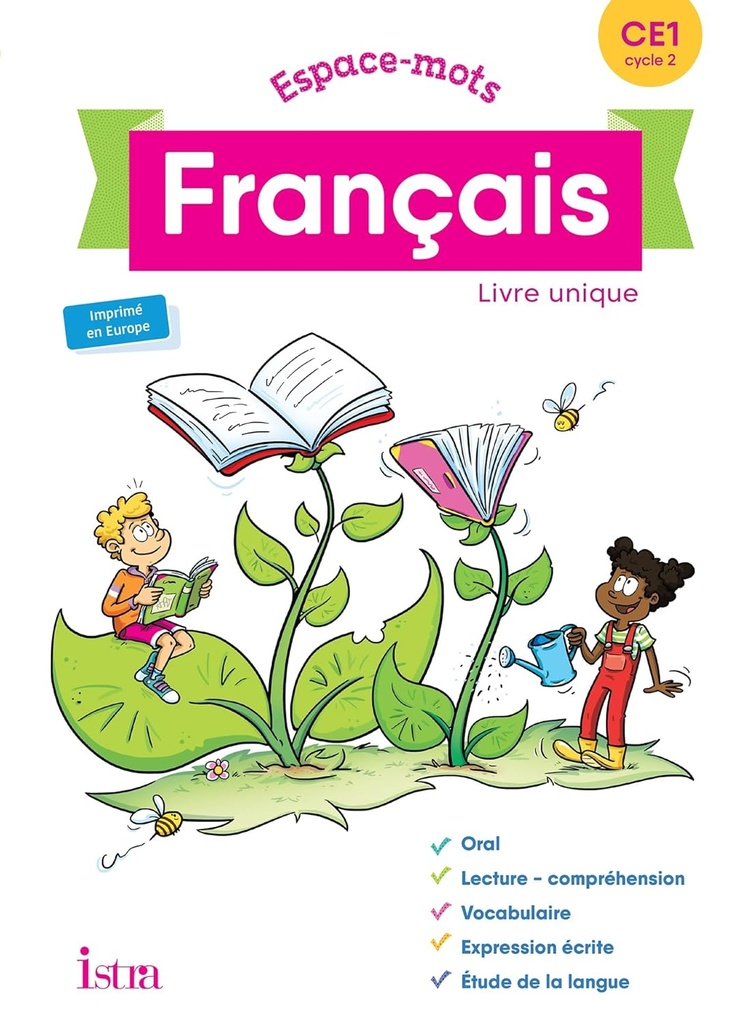 ESPACE MOTS CE1 LIVRE UNIQUE
