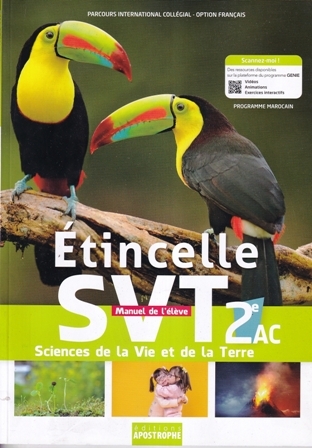 ETINCELLE SVT 2ÈME A.C MANUEL DE L'ELÈVE