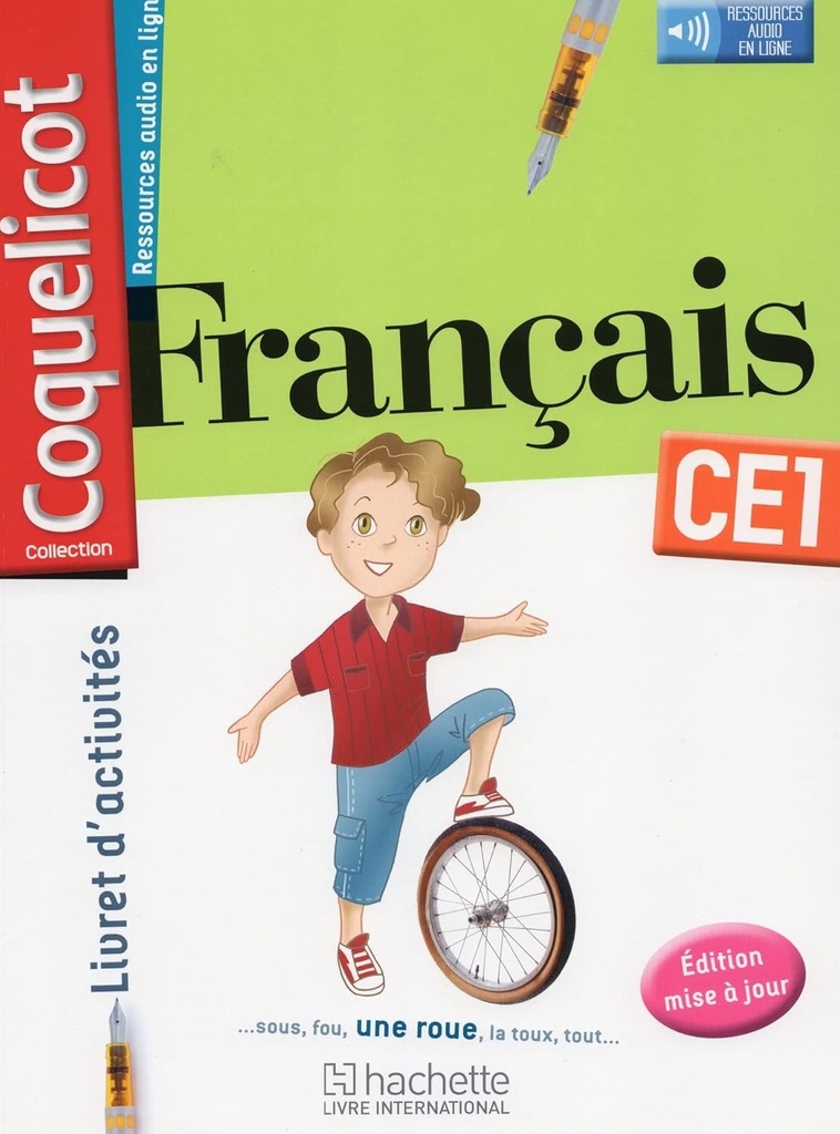FRANÇAIS CE1 CAHIER D'EXERCICES (COLLECTION COQUELICOT) ED2017