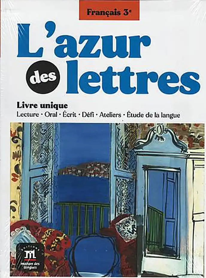 L'AZUR DES LETTRES FRANÇAIS 3E (PACK)