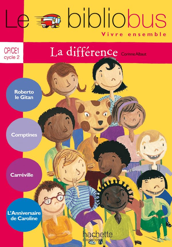 LE BIBLIOBUS CP/CE1 LA DIFFERENCE N°25 LIVRE