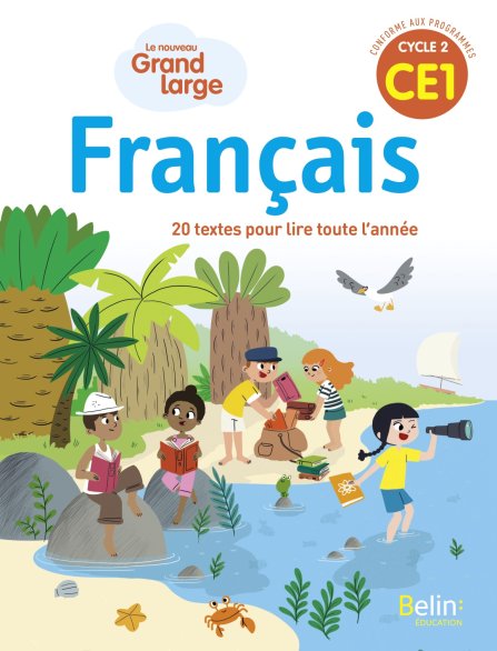 LE NOUVEAU GRAND LARGE CE1 MANUEL
