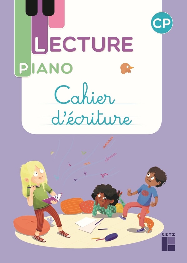 LECTURE PIANO CP CAHIER D'ECRITURE