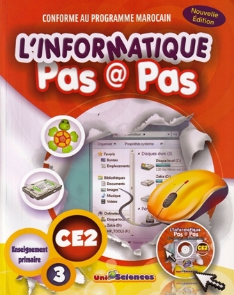 L'INFORMATIQUE PAS @ PAS CE2 (PROG MAROCAIN)