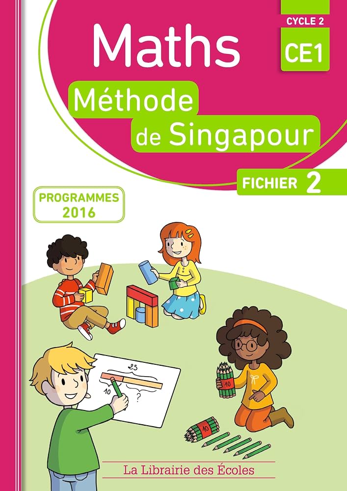 MATHS LA METHODE DE SINGAPOUR CE1 EXERCICES 2