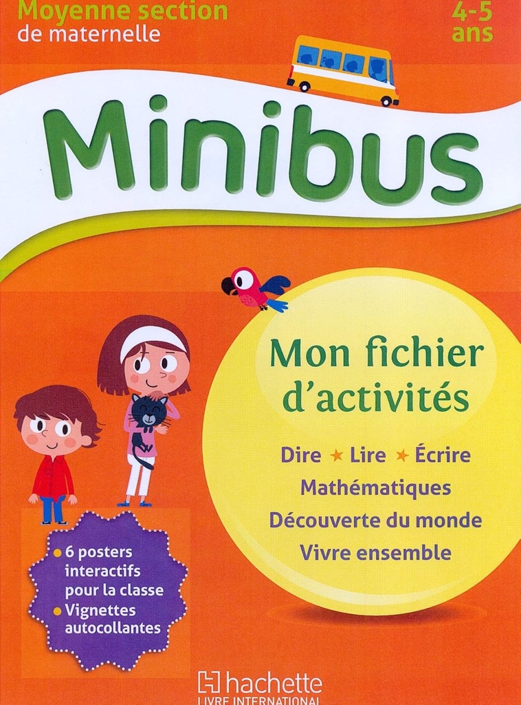 MINIBUS: MON CAHIER D'ACTIVITES MS