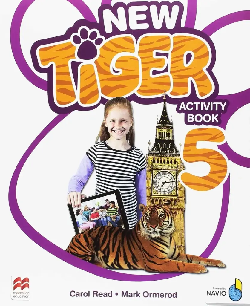 NEW TIGER 5 ACTIVITY BOOK PACK