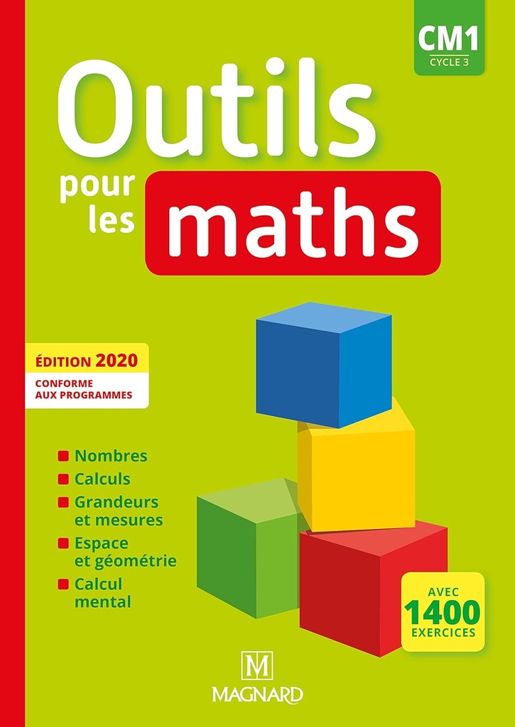OUTILS POUR LES MATHS CM1 MANUEL (2020)