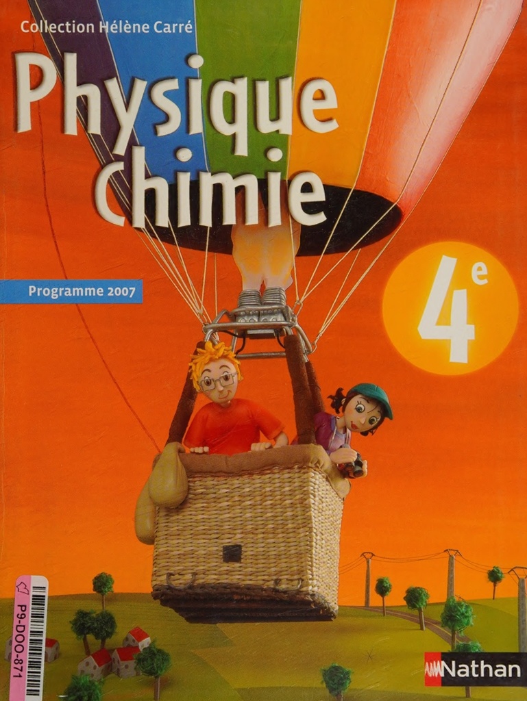 PHYSIQUE CHIMIE 4ÈME