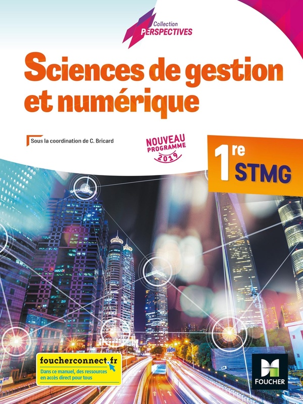 SCIENCES DE GESTION & NUMERIQUE 1RE STMG (2019)