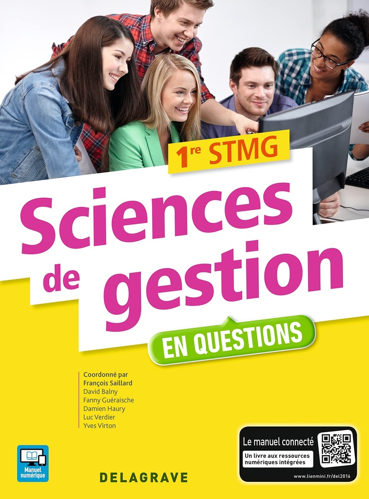 SCIENCES DE GESTION 1RE STMG (ED 2016)