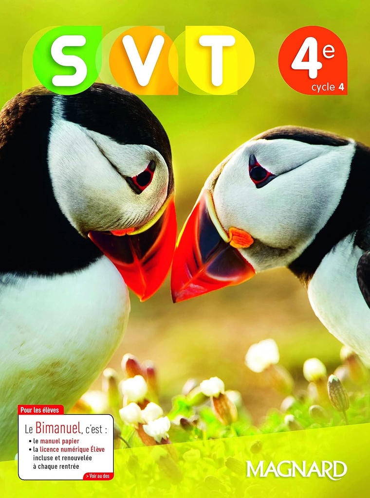 SVT 4ÈME LIVRE BIMANUEL (ED 2017)