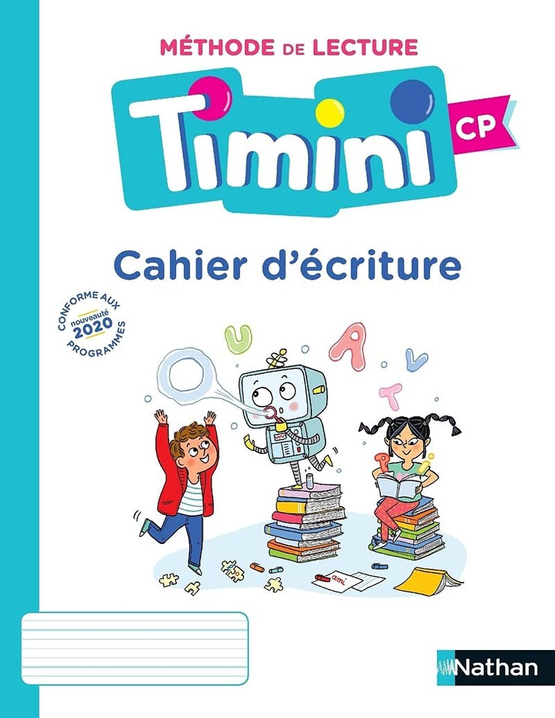TIMINI CP CAHIER D'ECRITURE