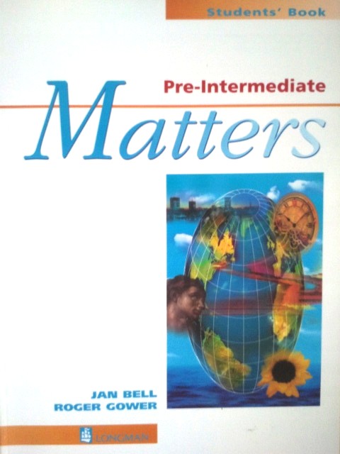 MATTERS PRE-INTERMEDIATE STUDENTS' BOOK