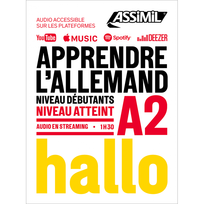 ASSIMIL APPRENDRE L'ALLEMAND DEBUTANT (LIVRE+AUDIO EN STREAMING)