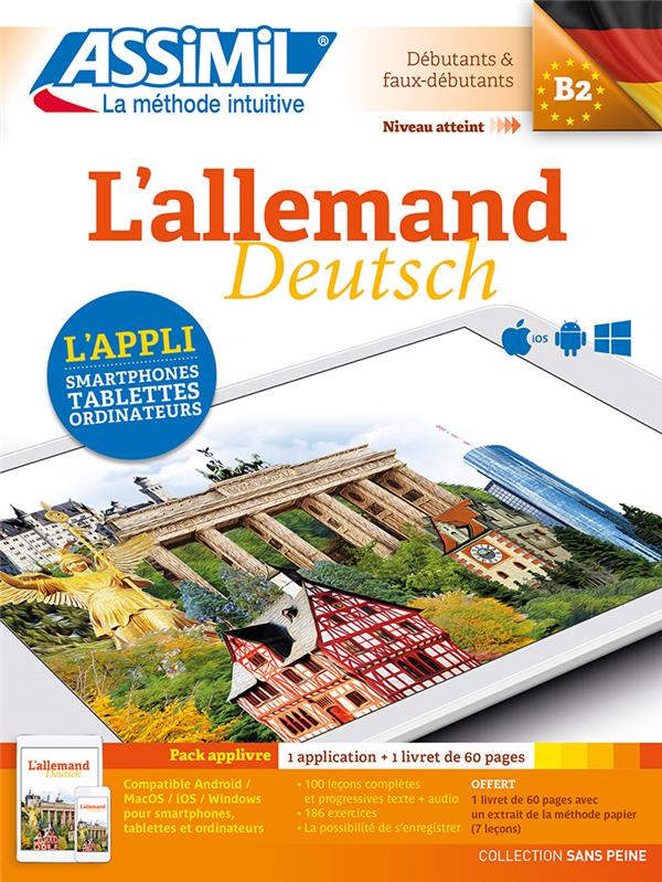 ASSIMIL L'ALLEMAND (LIVRET+APPLI SMARTPHONES, TABELETTES & ORDINATEURS)