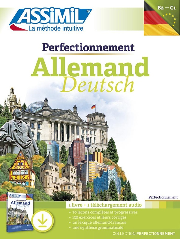ASSIMIL PERFECTIONNEMENT ALLEMAND 1 (LIVRE+FICHIERS MP3 EN TELECHARGEMENT)