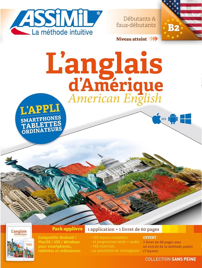 ASSIMIL L'ANGLAIS D'AMERIQUE (LIVRET+APPLI SMARTPHONES, TABELETTES & ORDINATEURS)
