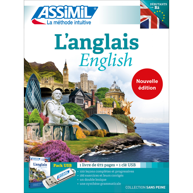 ASSIMIL L'ANGLAIS (LIVRE+CLE USB FICHIERS MP3) N.E