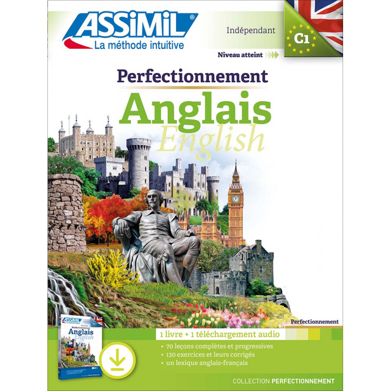 ASSIMIL PERFECTIONNEMENT ANGLAIS (LIVRE+TELECHARGEMENT AUDIO)
